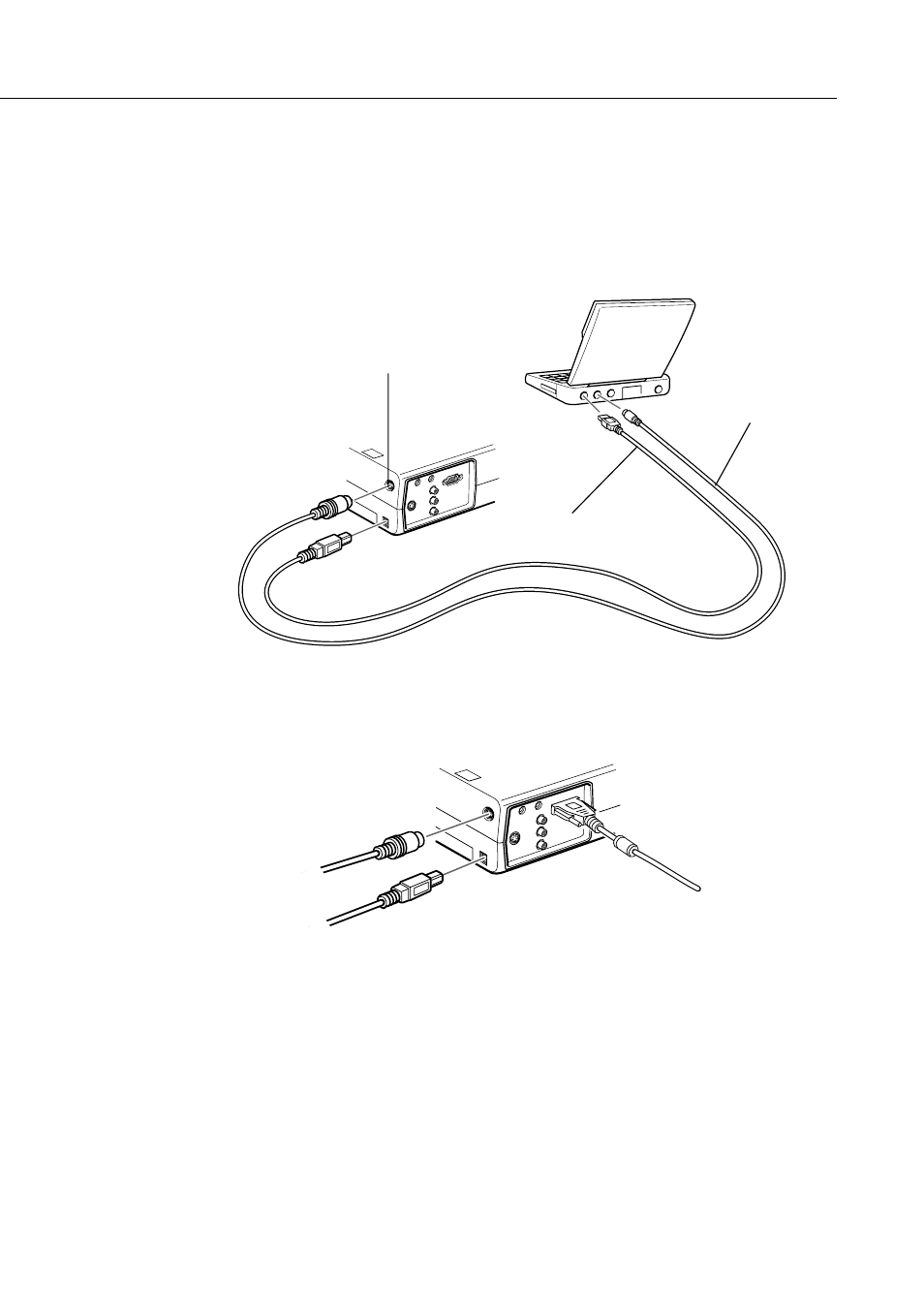 Connecting the mouse cables | Epson 710/700/500 User Manual | Page 38 / 107