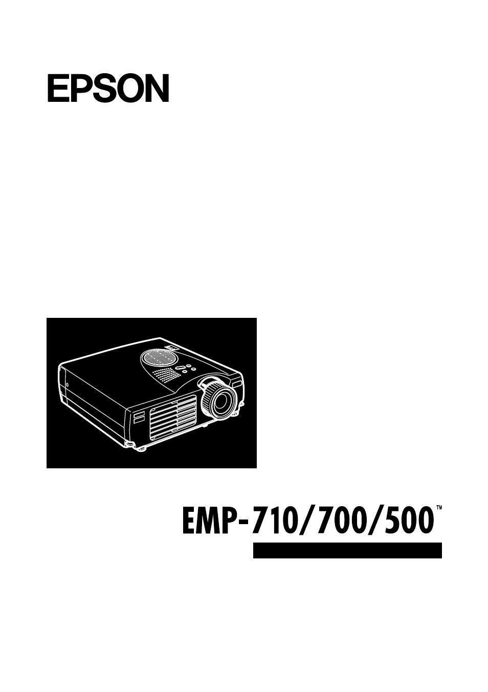 Owner’s manual | Epson 710/700/500 User Manual | Page 5 / 107