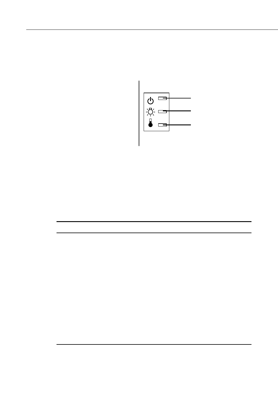 Projector status indicators, Operation indicator, Caution | Epson 710/700/500 User Manual | Page 57 / 107