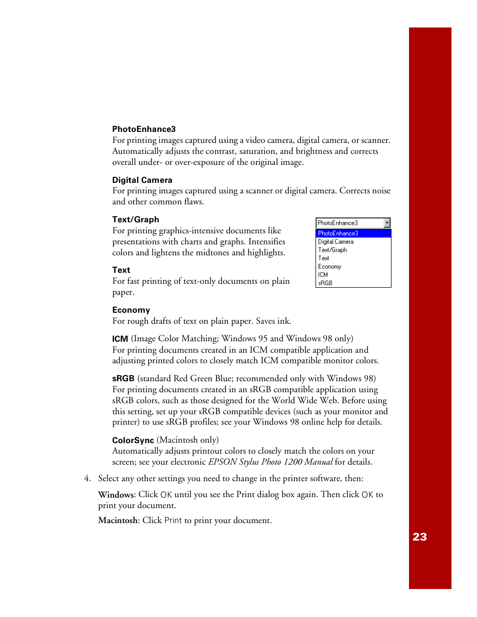 Epson 1200 User Manual | Page 29 / 67