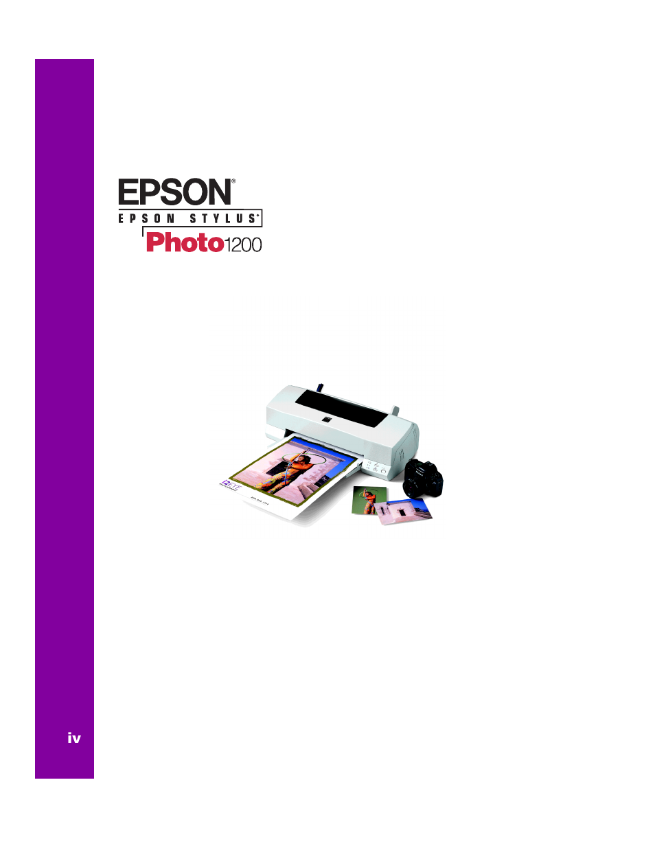 Epson 1200 User Manual | Page 6 / 67