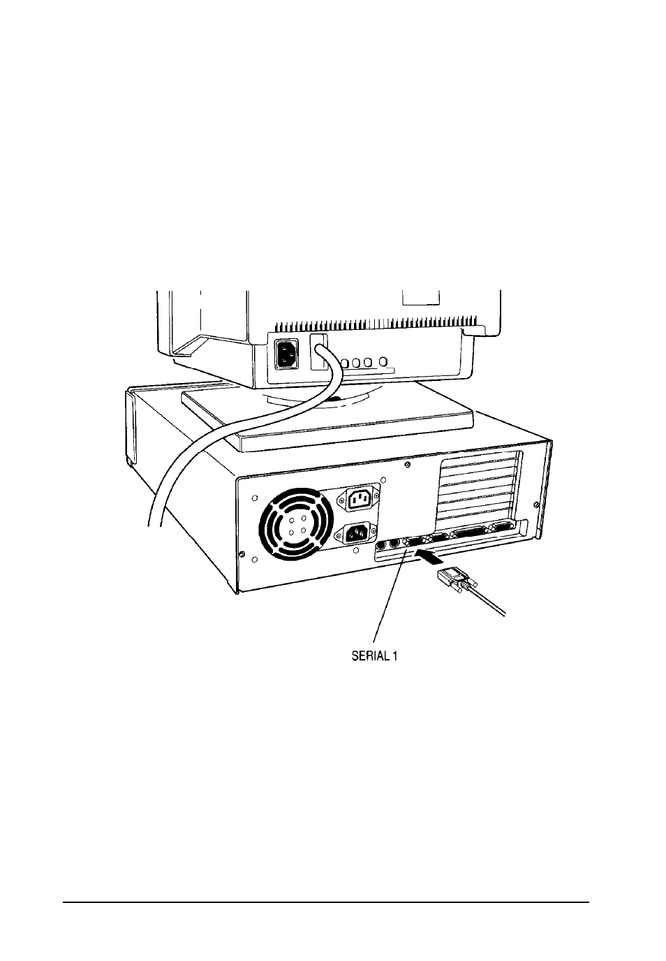 Using the serial ports | Epson Endeavor 468C User Manual | Page 26 / 187