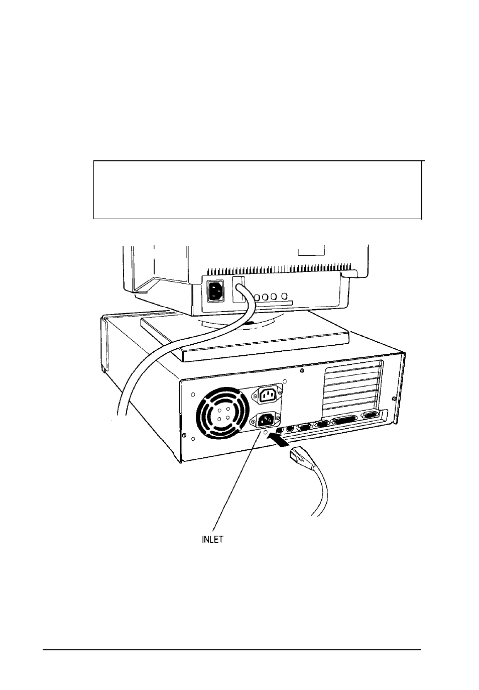 Connecting the power cord, L-11 | Epson Endeavor 468C User Manual | Page 30 / 187