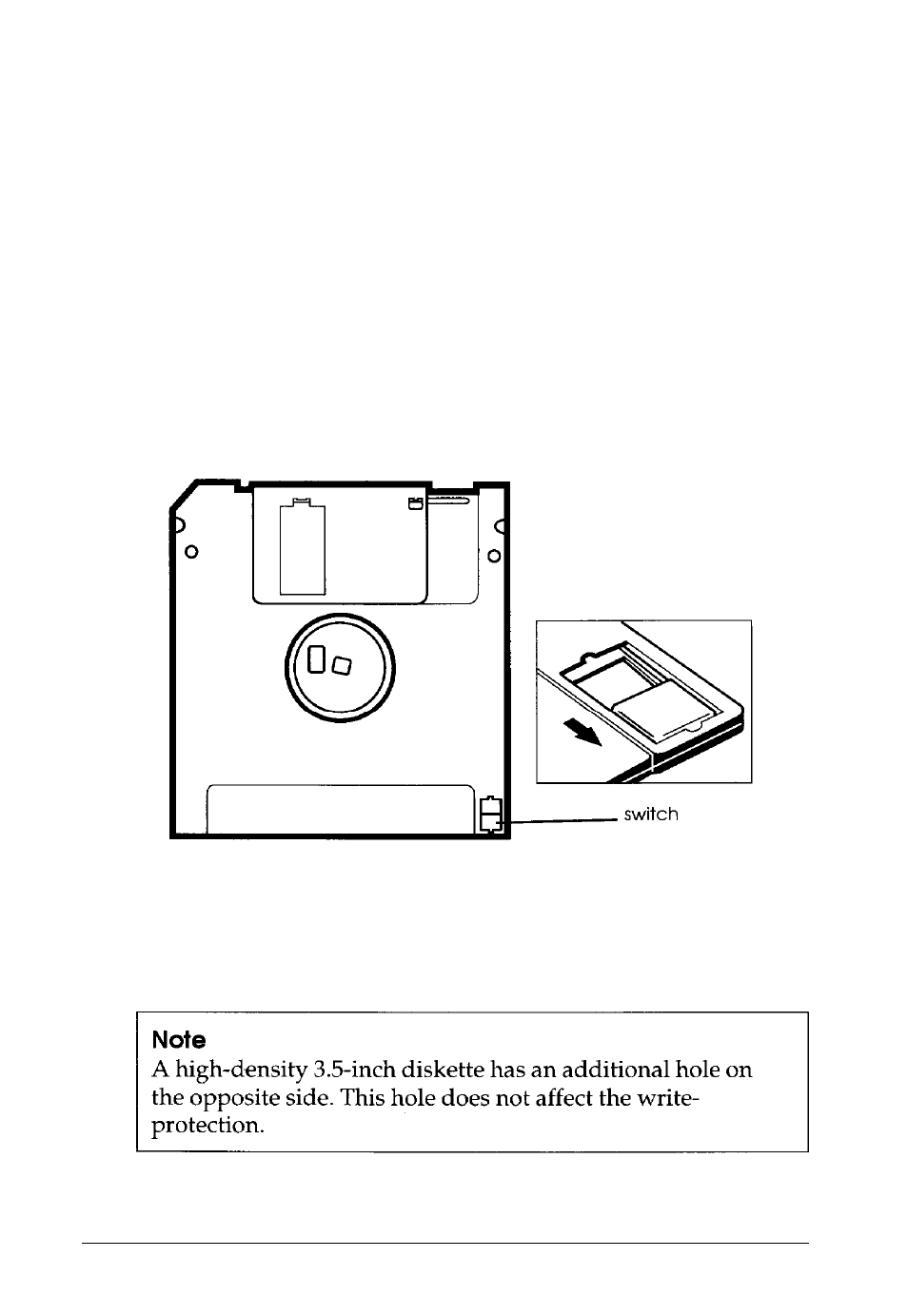 Write-protecting diskettes | Epson Endeavor 468C User Manual | Page 59 / 187