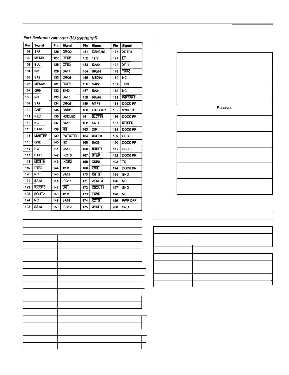 Hardware interrupts, System memory map, Dma assignments | Dma assignments hardware interrupts | Epson 890 SERIES User Manual | Page 9 / 11