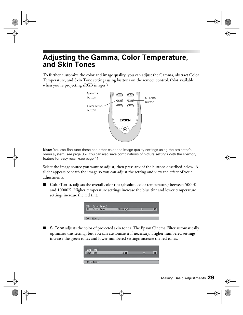 Epson 810 User Manual | Page 29 / 76