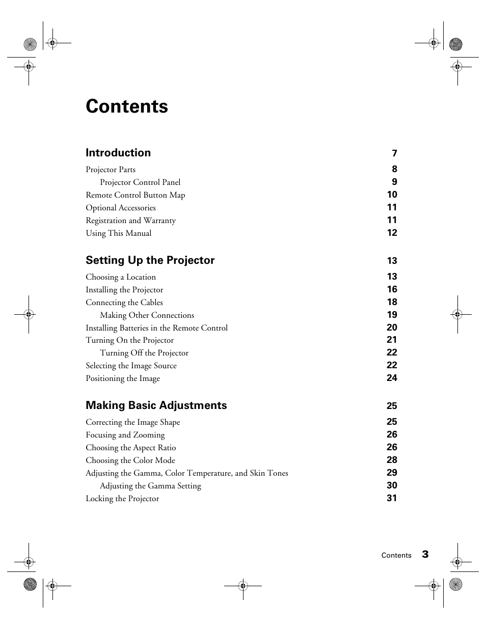 Epson 810 User Manual | Page 3 / 76