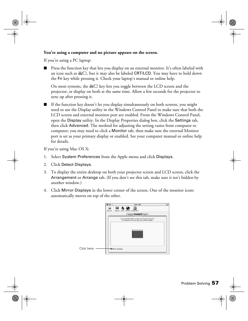 Epson 810 User Manual | Page 57 / 76