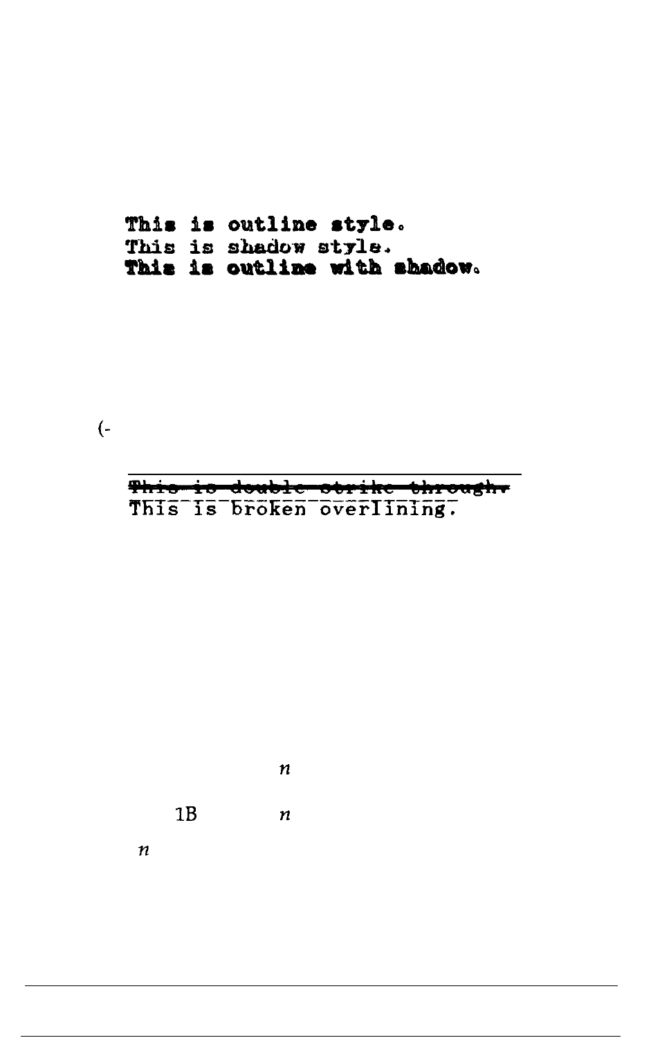 Selecting typestyles with master select | Epson Y465ss127mo User Manual | Page 116 / 281