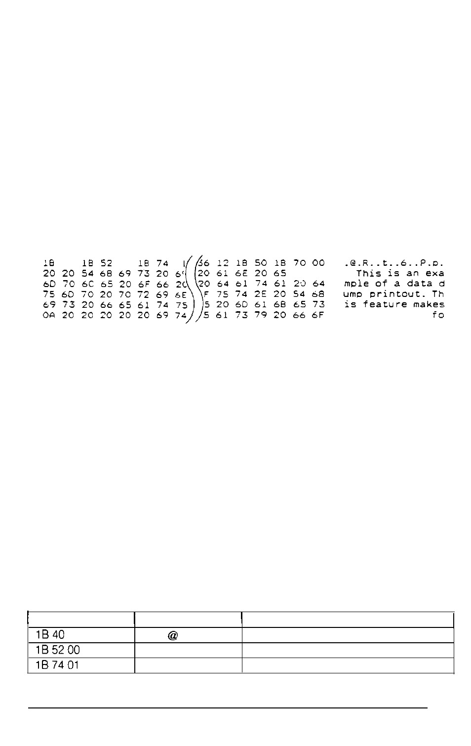 Data dump mode | Epson Y465ss127mo User Manual | Page 153 / 281