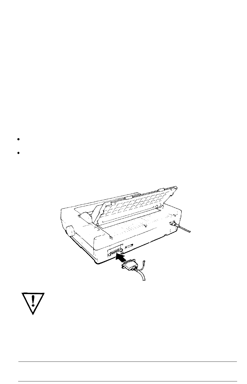 Connecting the printer to your computer, The parallel interface, L-22 | Epson Y465ss127mo User Manual | Page 31 / 281