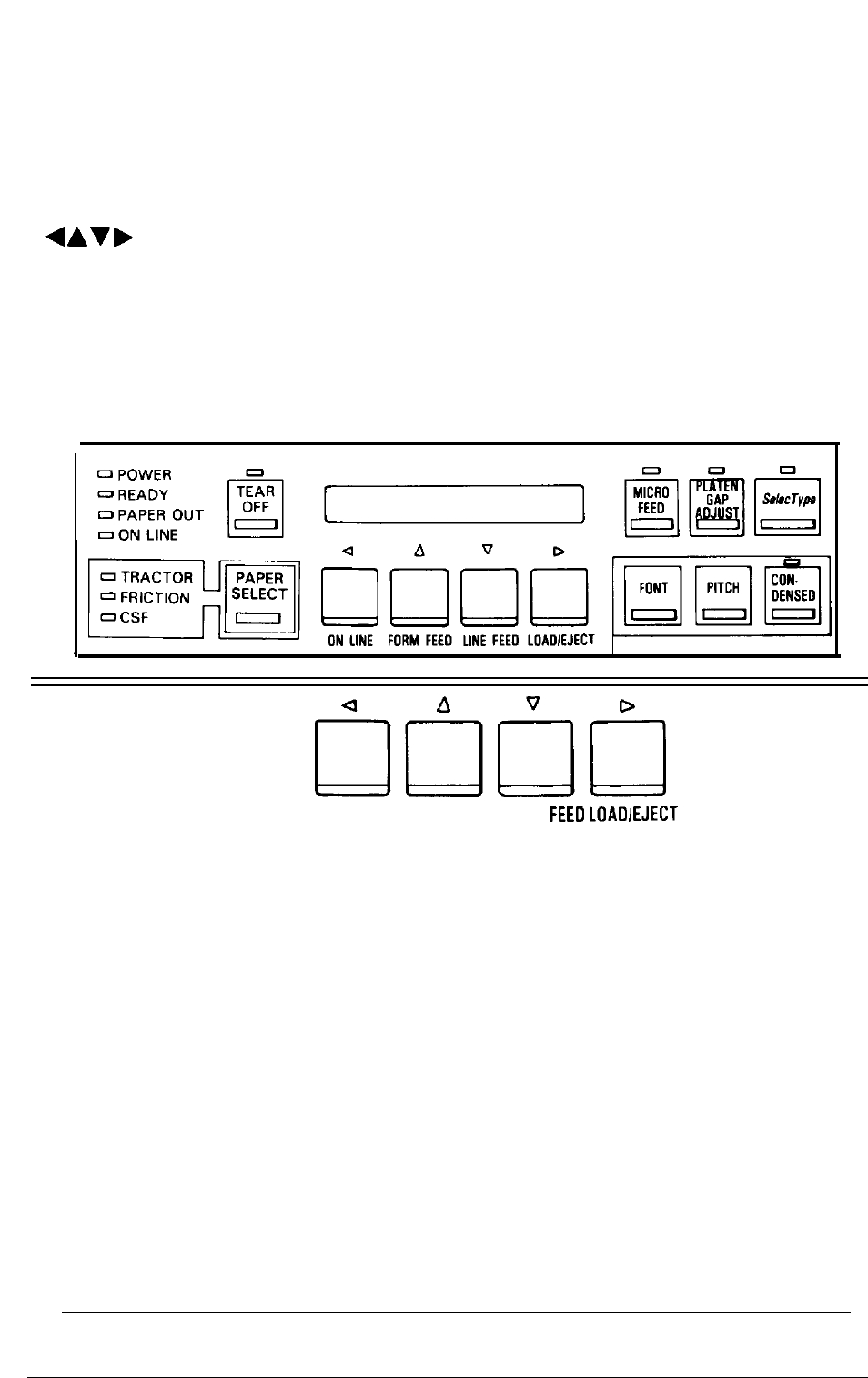 The buttons | Epson Y465ss127mo User Manual | Page 68 / 281