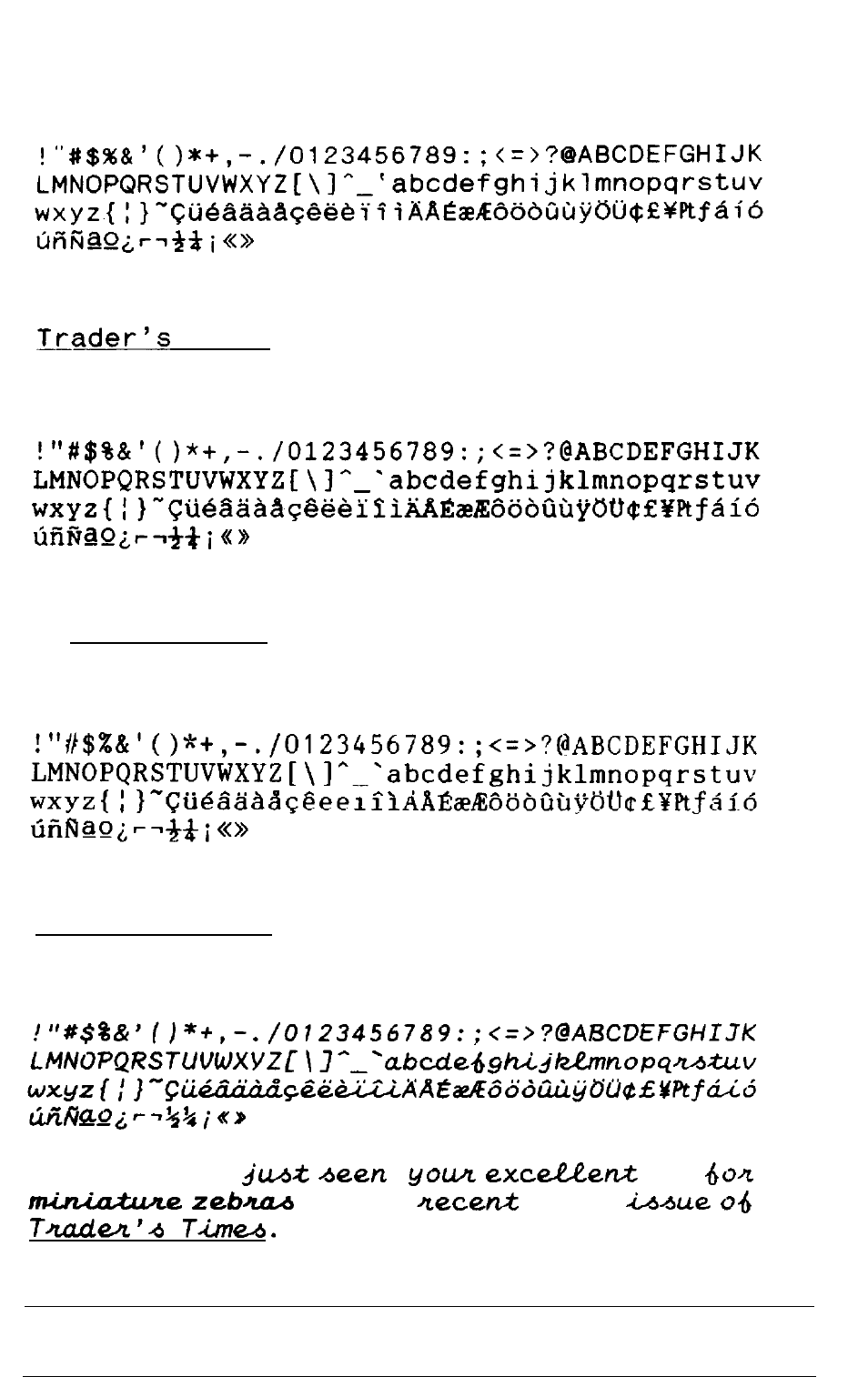 We've just seen your excellent ad for | Epson Y465ss127mo User Manual | Page 99 / 281