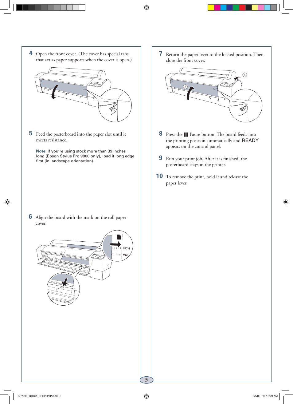 Epson Stylus Pro 7800 User Manual | Page 4 / 11