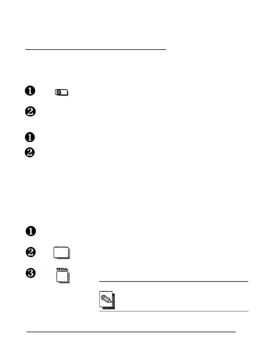 Adjusting the handset volume and ringer switches, Using standard dialing, Using redialing | Epson X-PRF 1000 User Manual | Page 39 / 52