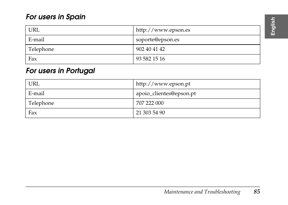 Epson PhotoPC L-500V User Manual | Page 85 / 100