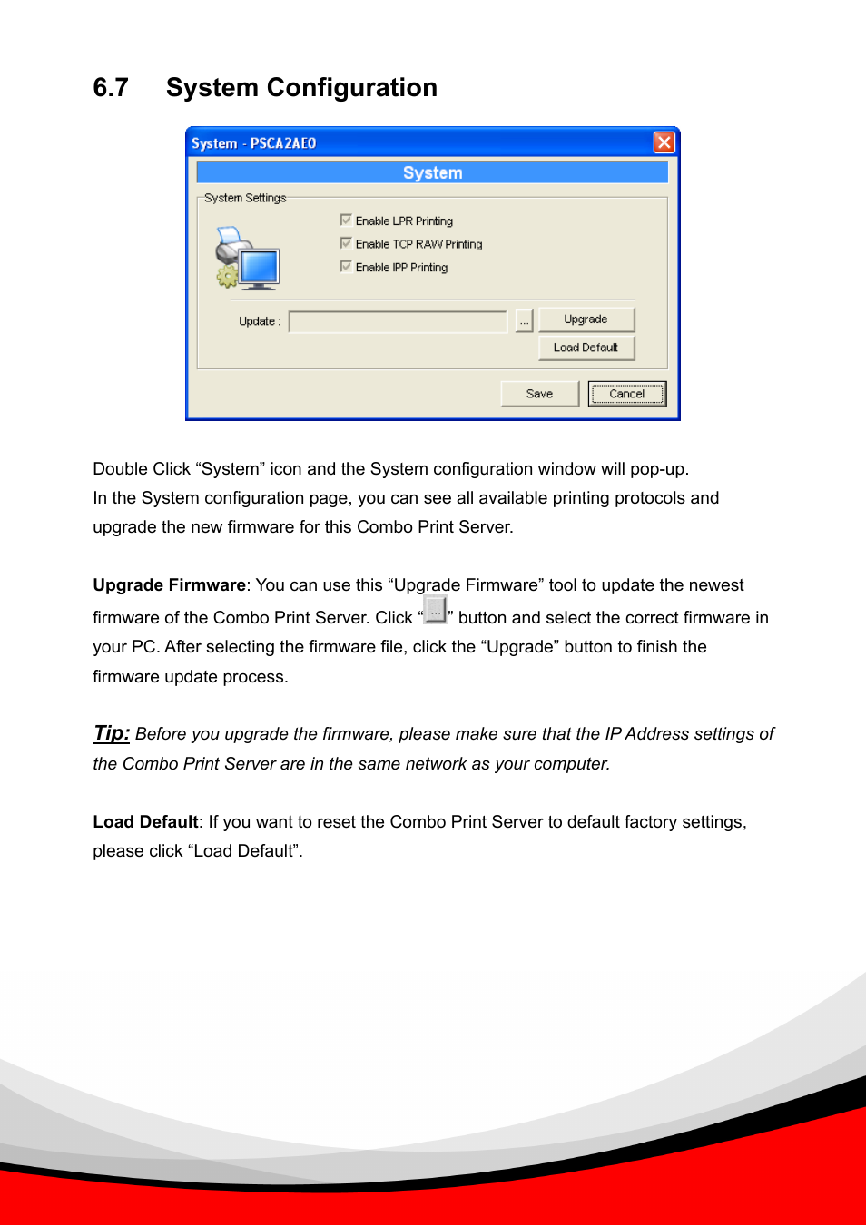 7 system configuration | Epson Past Ethernet Combo Print Server PS-1216U User Manual | Page 35 / 51