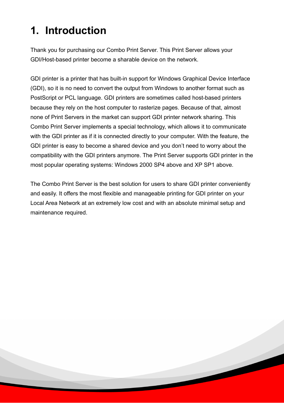 Introduction | Epson Past Ethernet Combo Print Server PS-1216U User Manual | Page 5 / 51