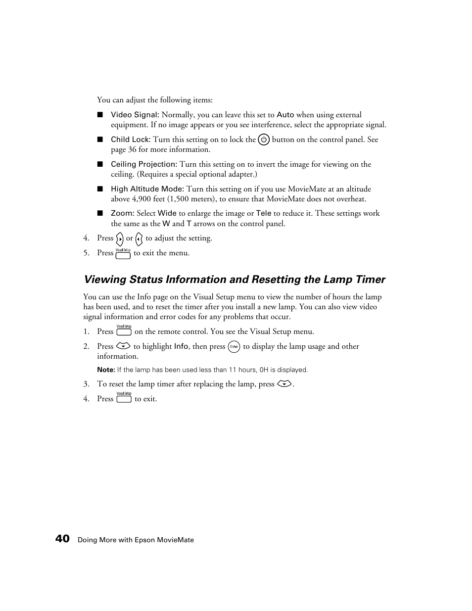 Epson 50 User Manual | Page 40 / 65