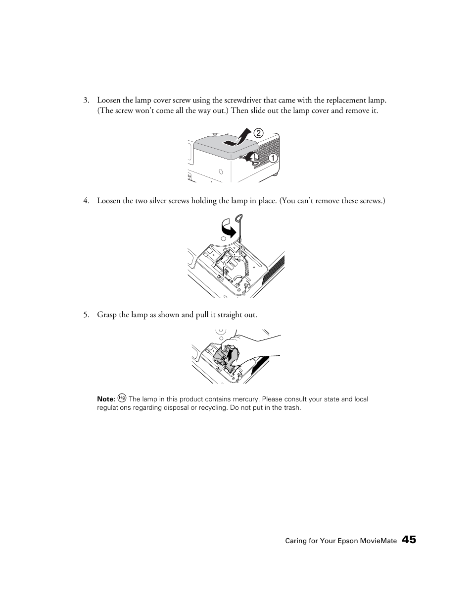 Epson 50 User Manual | Page 45 / 65