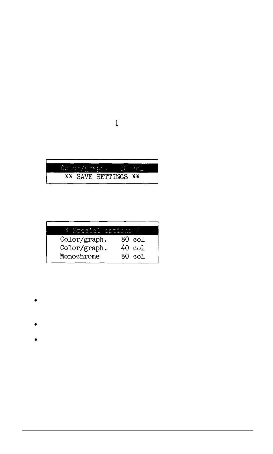 Using a different type of display, Enter | Epson Equity II User Manual | Page 93 / 151