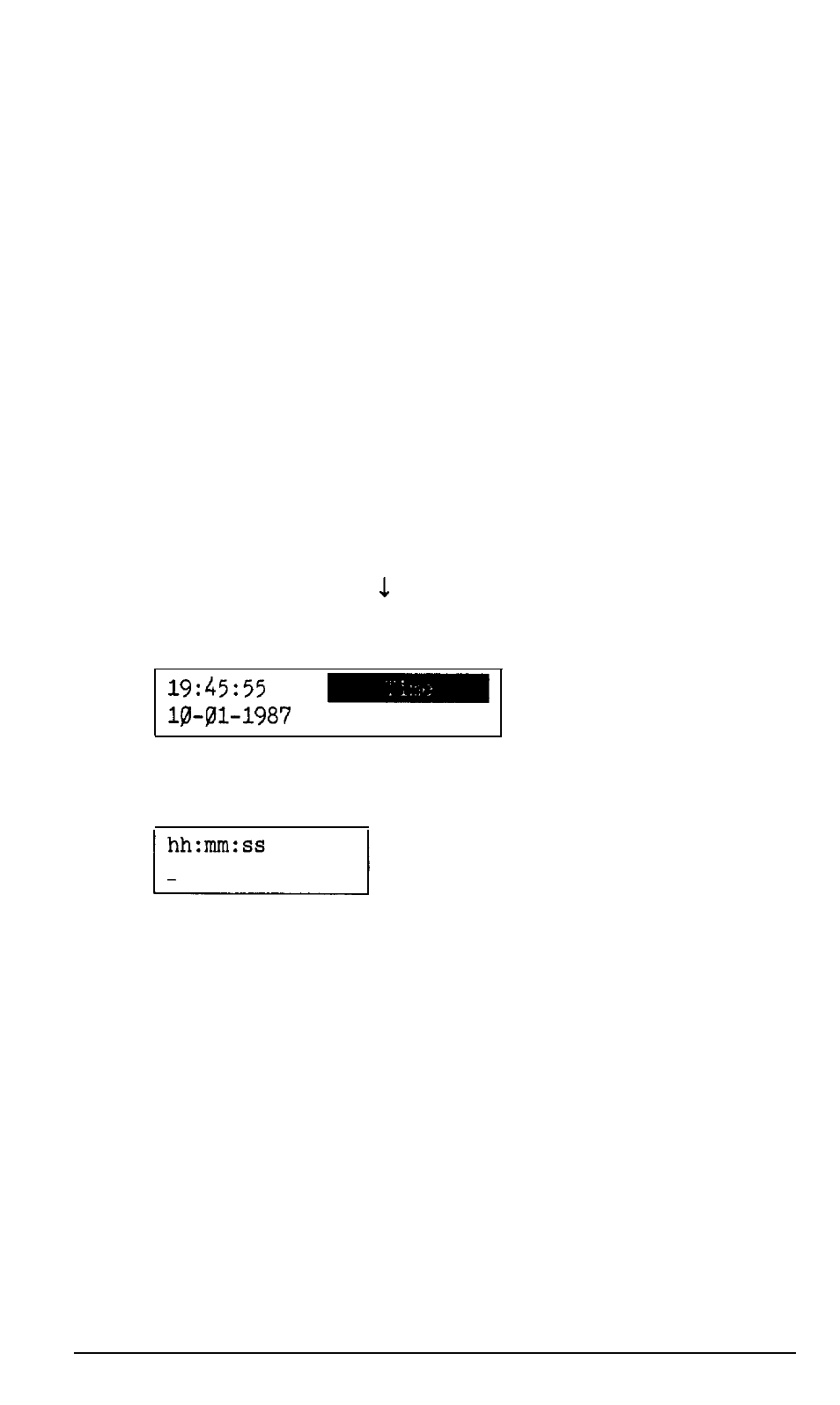 Setting the real-time clock | Epson Equity II User Manual | Page 96 / 151