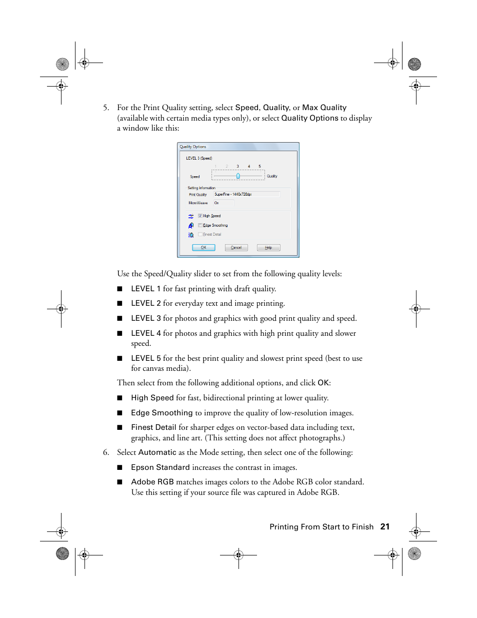 Epson STYLUS R2880 User Manual | Page 21 / 64