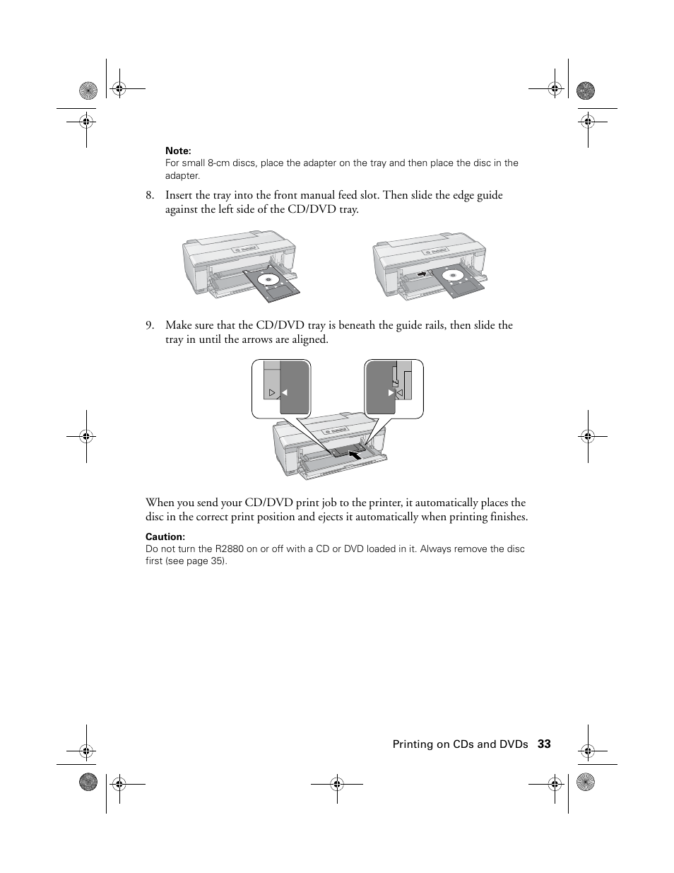 Epson STYLUS R2880 User Manual | Page 33 / 64