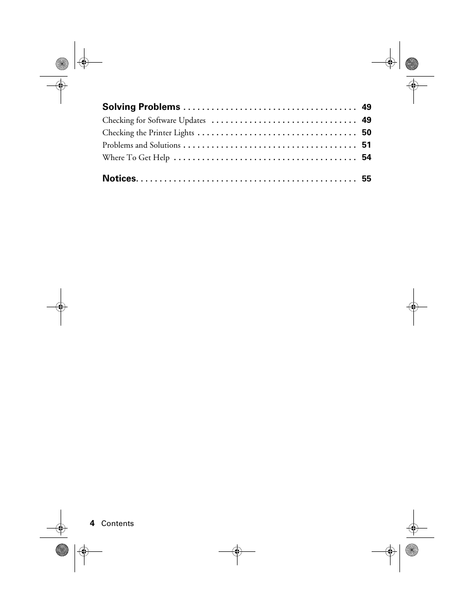 Epson STYLUS R2880 User Manual | Page 4 / 64