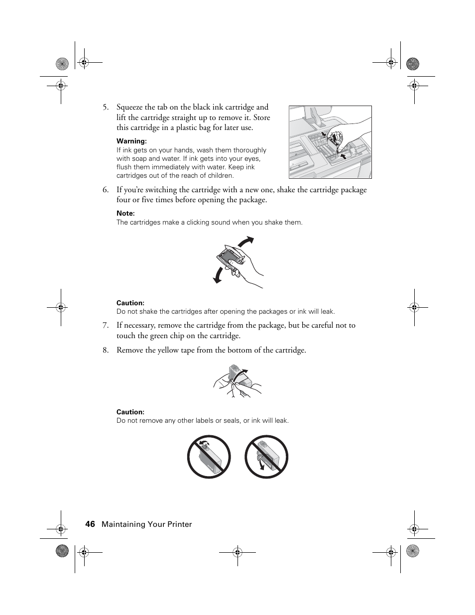 Epson STYLUS R2880 User Manual | Page 46 / 64