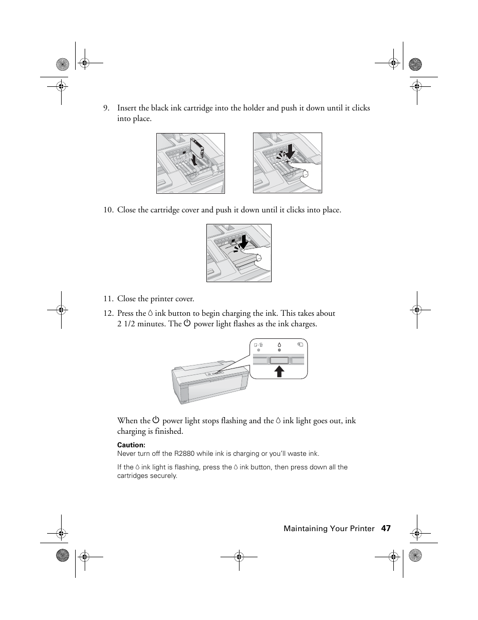 Epson STYLUS R2880 User Manual | Page 47 / 64