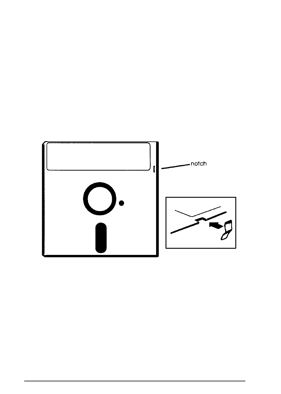 Write-protecting diskettes | Epson EQUITY 386/33 PLUS User Manual | Page 24 / 196