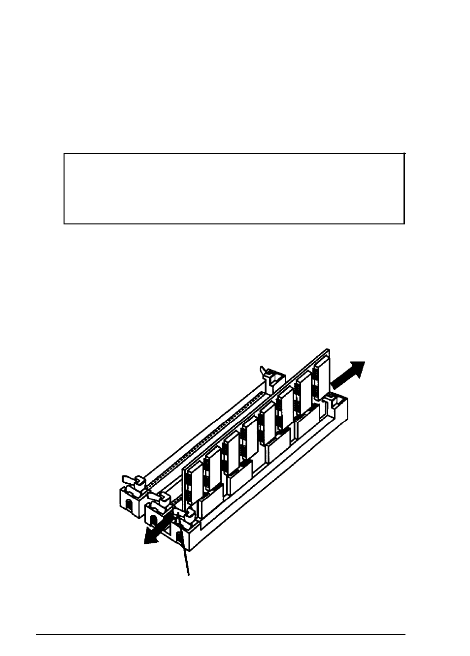 Removing memory modules | Epson EQUITY 386/33 PLUS User Manual | Page 82 / 196