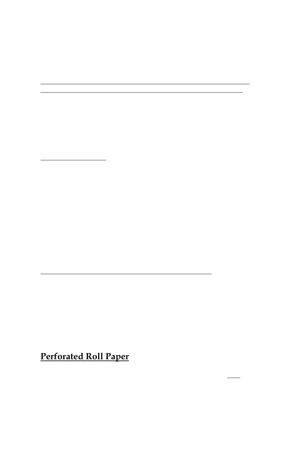 Perforated roll paper, Page 12 | Epson 3 User Manual | Page 24 / 100