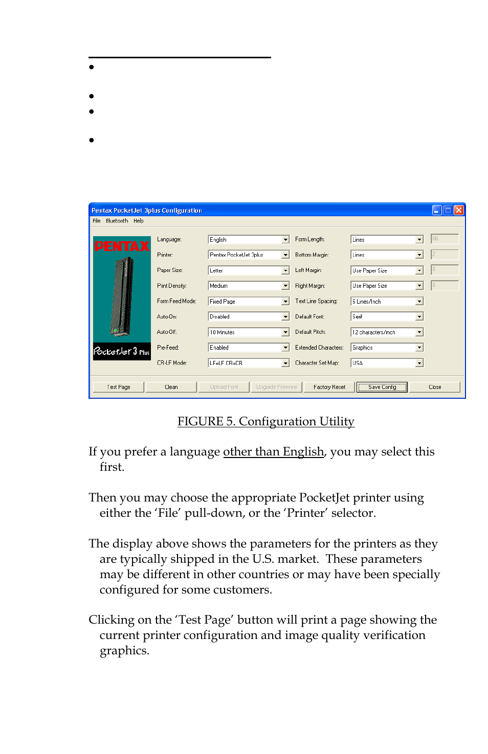 Using the configuration program, Page 21 | Epson 3 User Manual | Page 33 / 100