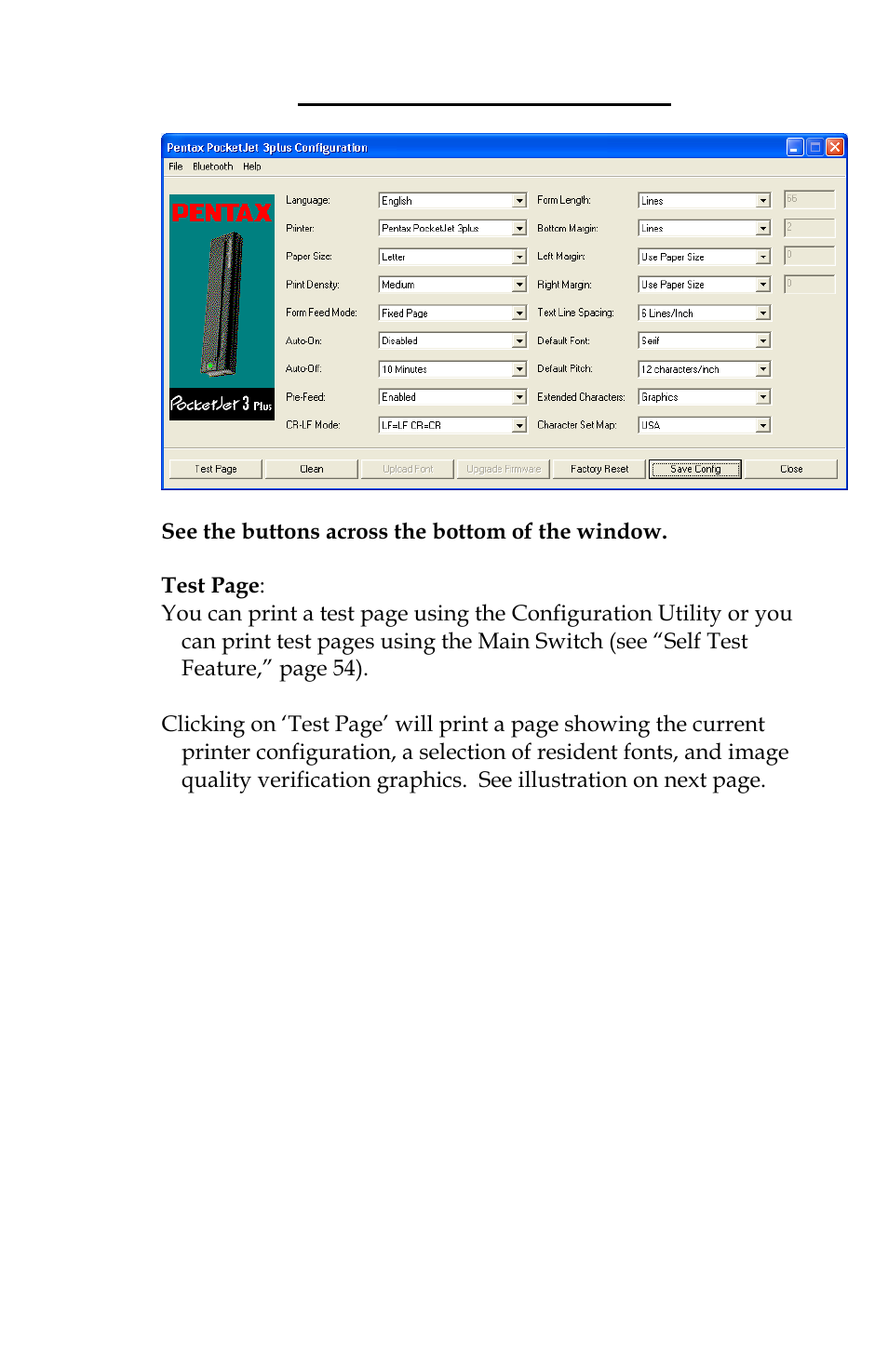 Printer commands (function buttons) | Epson 3 User Manual | Page 47 / 100