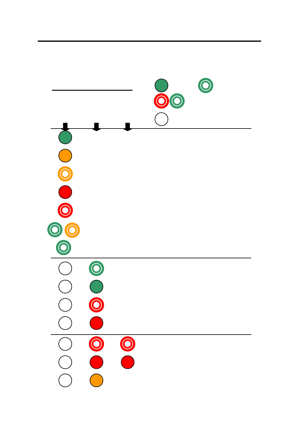 Chapter 5 – reference, Indicator lights, Indicator light table | Chapter 5 - reference | Epson 3 User Manual | Page 65 / 100