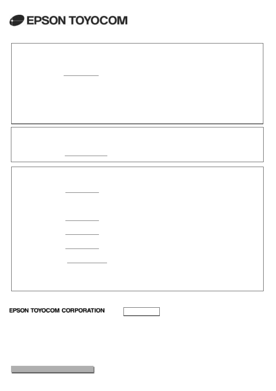 Application manual, Distributor | Epson RX-8801SA/JE User Manual | Page 34 / 34