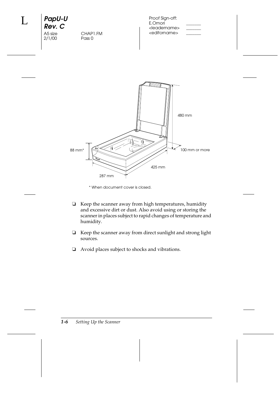 Papu-u rev. c | Epson GT-7000 User Manual | Page 20 / 120