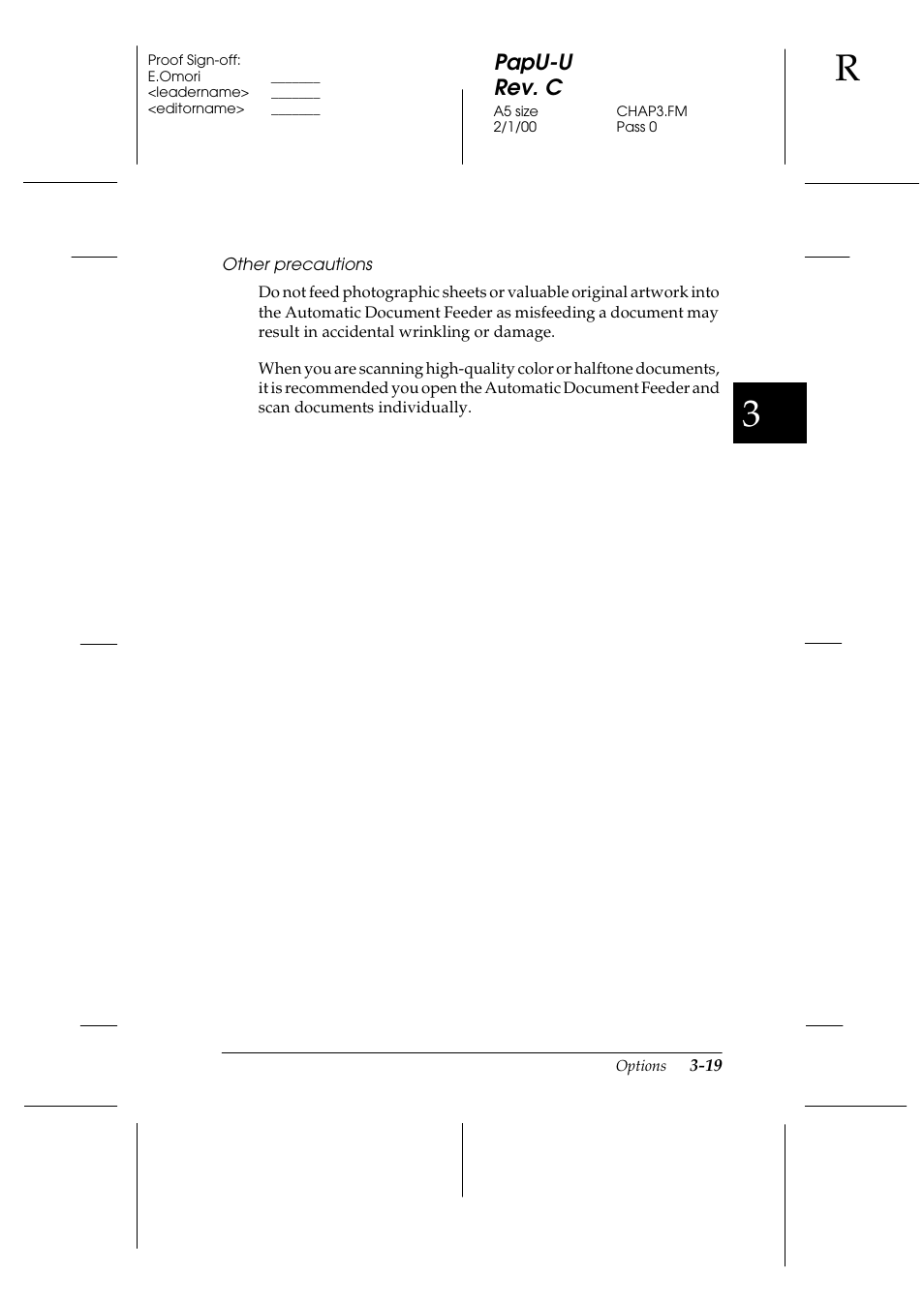 Papu-u rev. c | Epson GT-7000 User Manual | Page 65 / 120