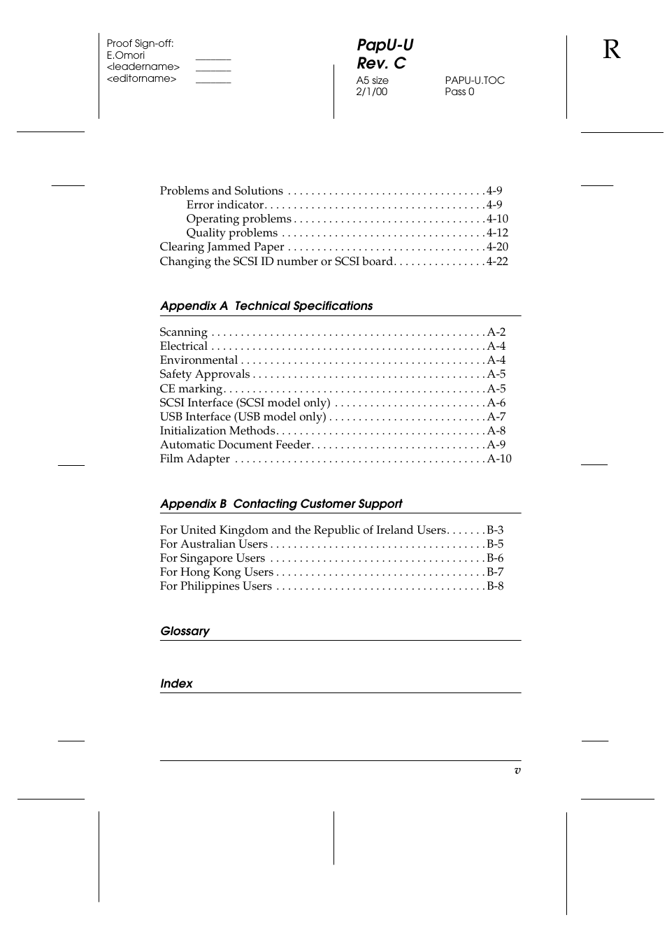 Papu-u rev. c | Epson GT-7000 User Manual | Page 7 / 120