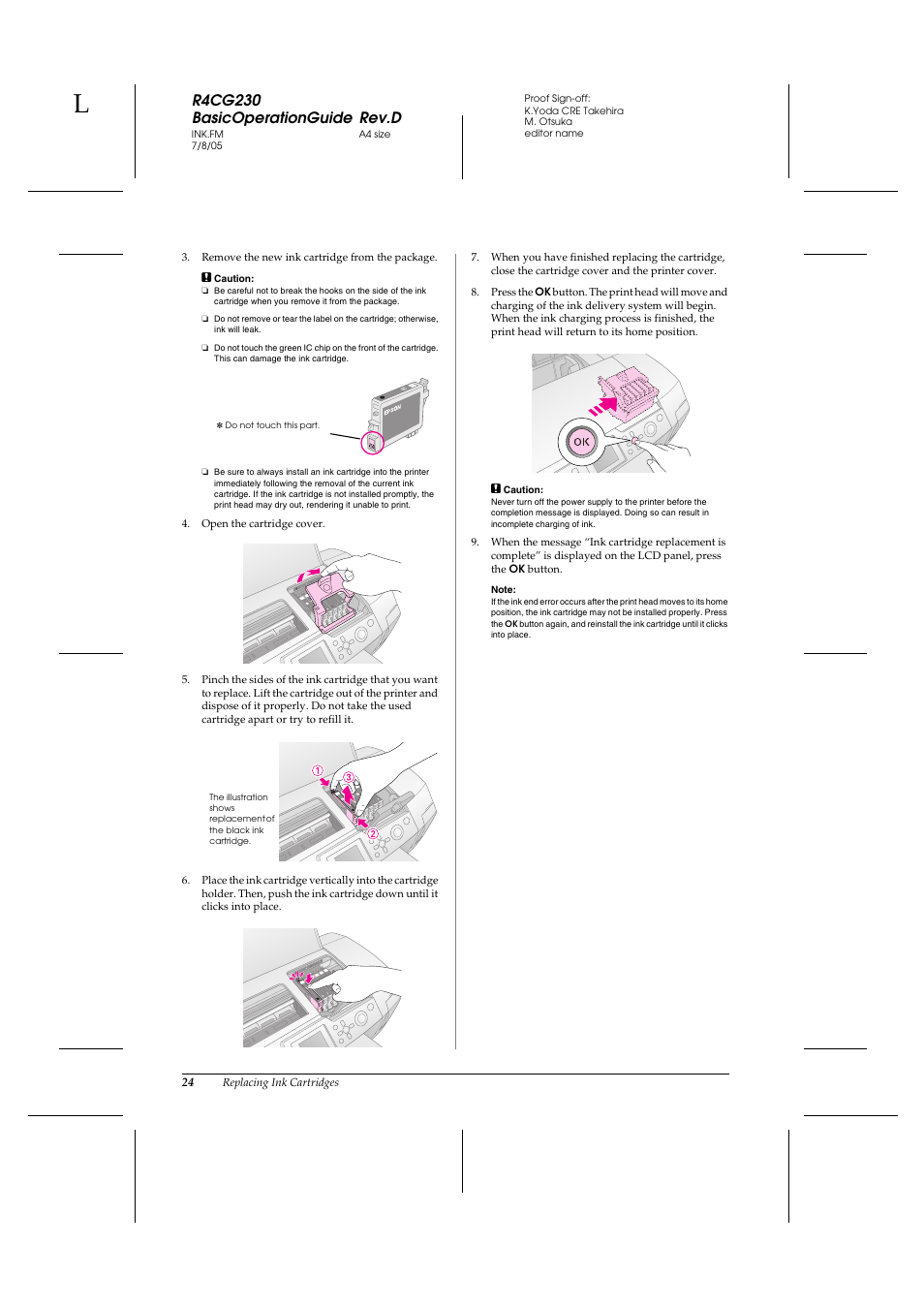 R4cg230 basicoperationguide rev.d | Epson R340 User Manual | Page 24 / 40