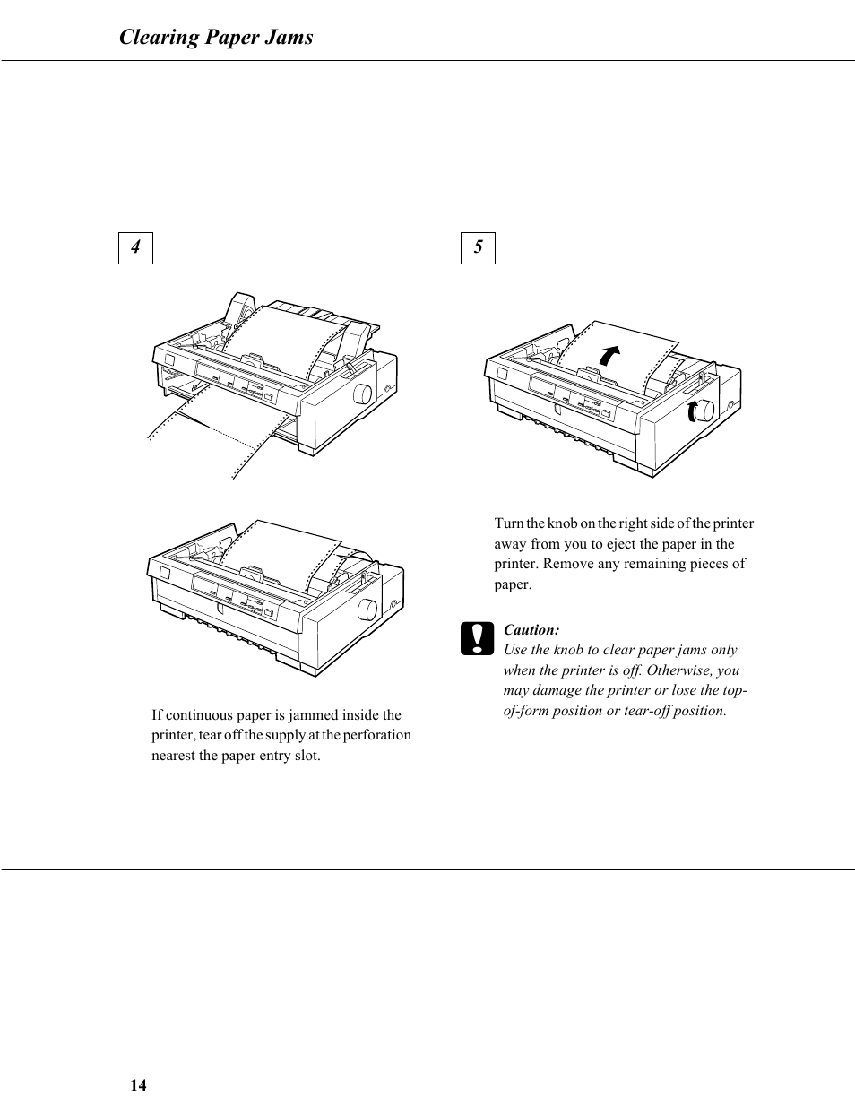 Epson 9-Pin Dot Matrix Printer FX-980 User Manual | Page 14 / 16