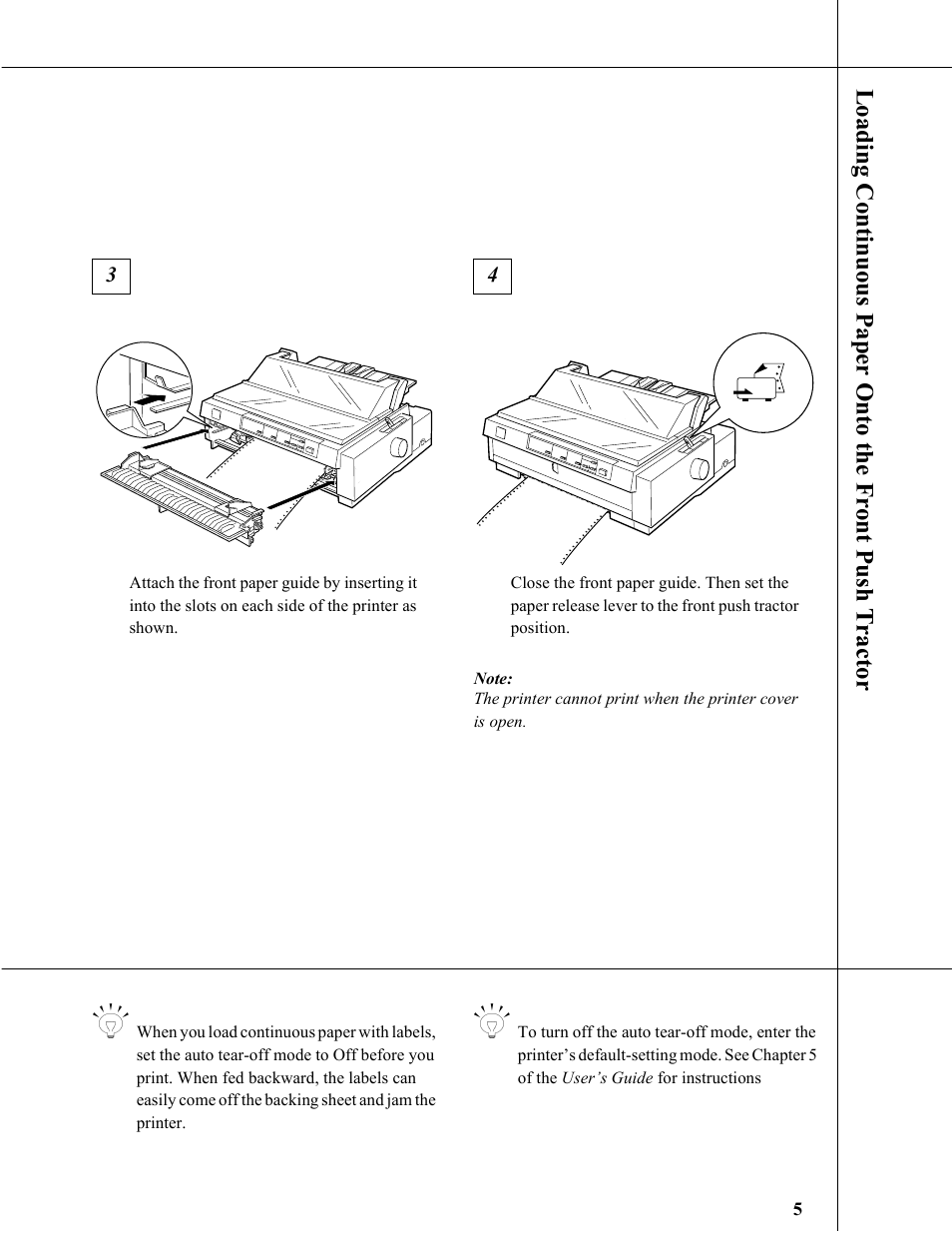 Epson 9-Pin Dot Matrix Printer FX-980 User Manual | Page 5 / 16