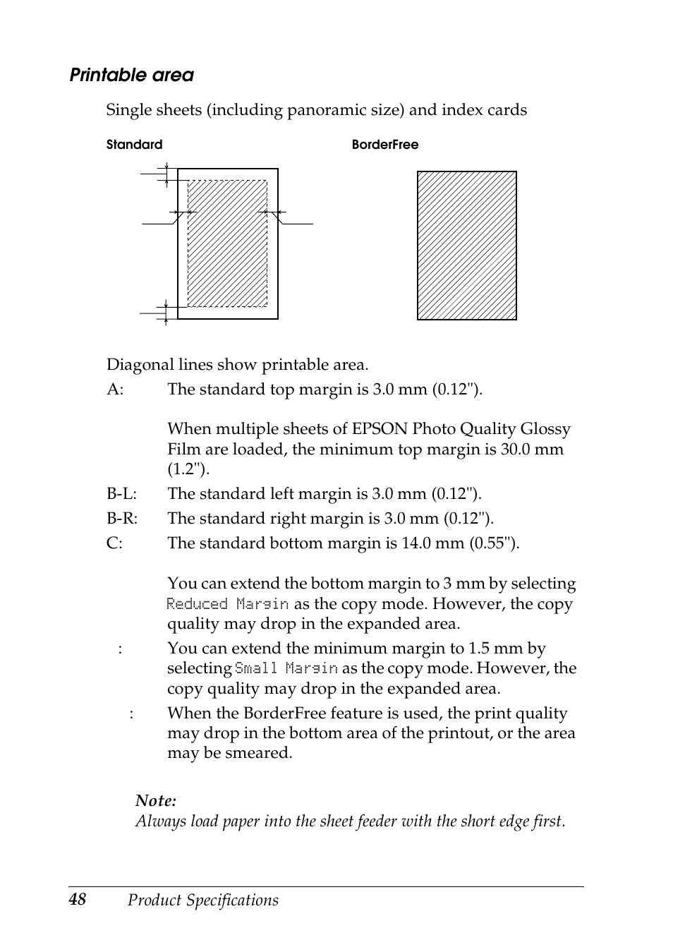 Epson Stylus CX3100 User Manual | Page 55 / 57