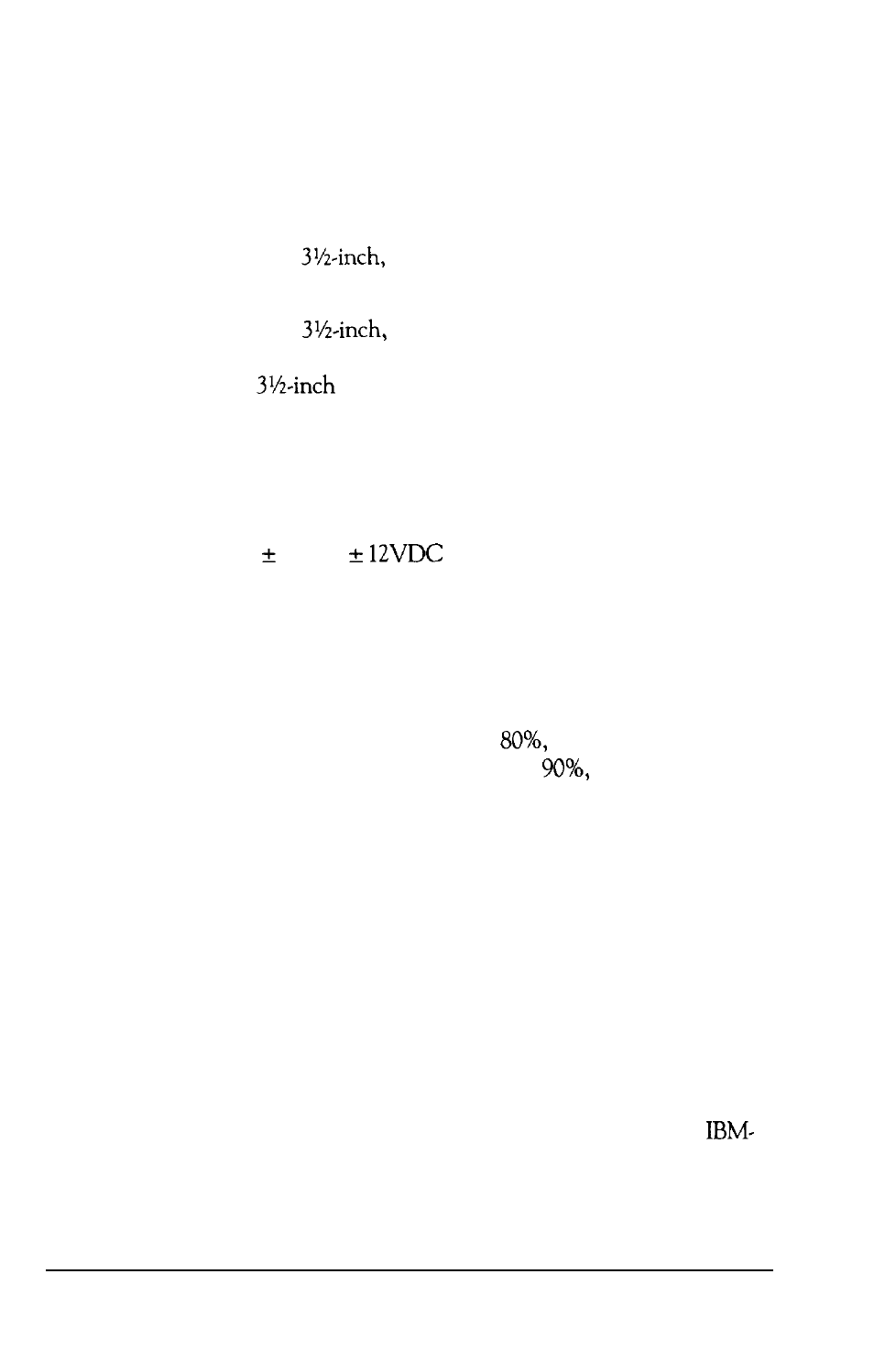 Mass storage, Power requirements, Environmental requirements | Physical characteristics, Video display | Epson Equity Ie Q50188015-1 User Manual | Page 113 / 147