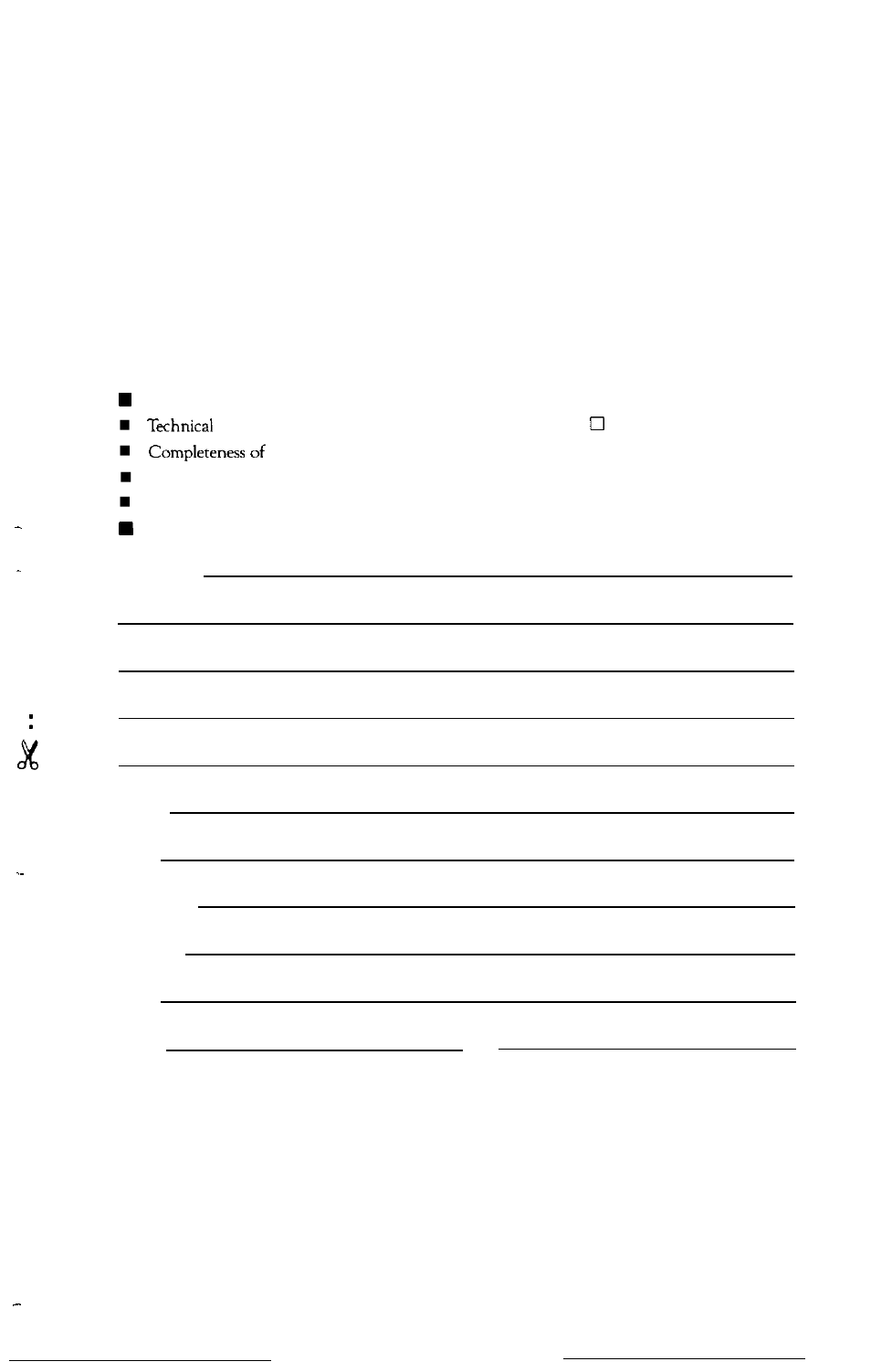 Reader comment card equity ie user’s guide | Epson Equity Ie Q50188015-1 User Manual | Page 145 / 147