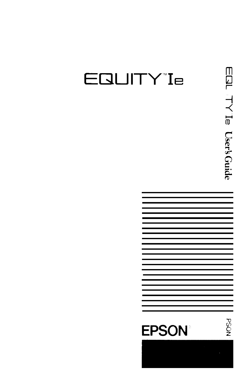 Epson Equity Ie Q50188015-1 User Manual | Page 147 / 147