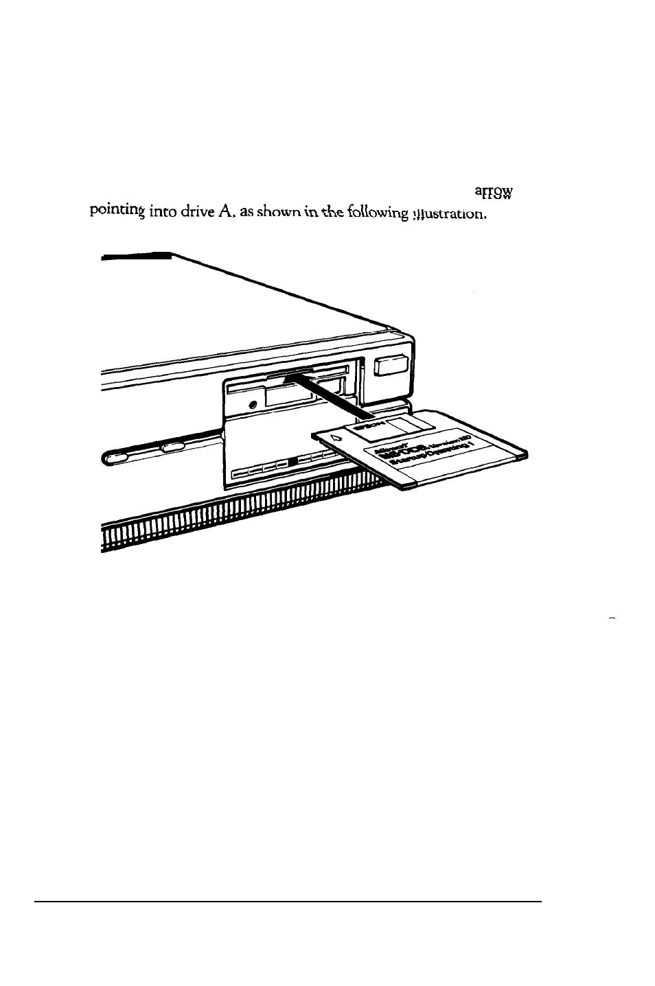 Inserting the startup diskette | Epson Equity Ie Q50188015-1 User Manual | Page 23 / 147