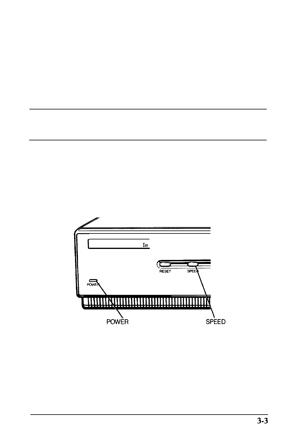 Selecting execution speed, Warning, Speed | Power, Epson, Using the equity ie | Epson Equity Ie Q50188015-1 User Manual | Page 38 / 147